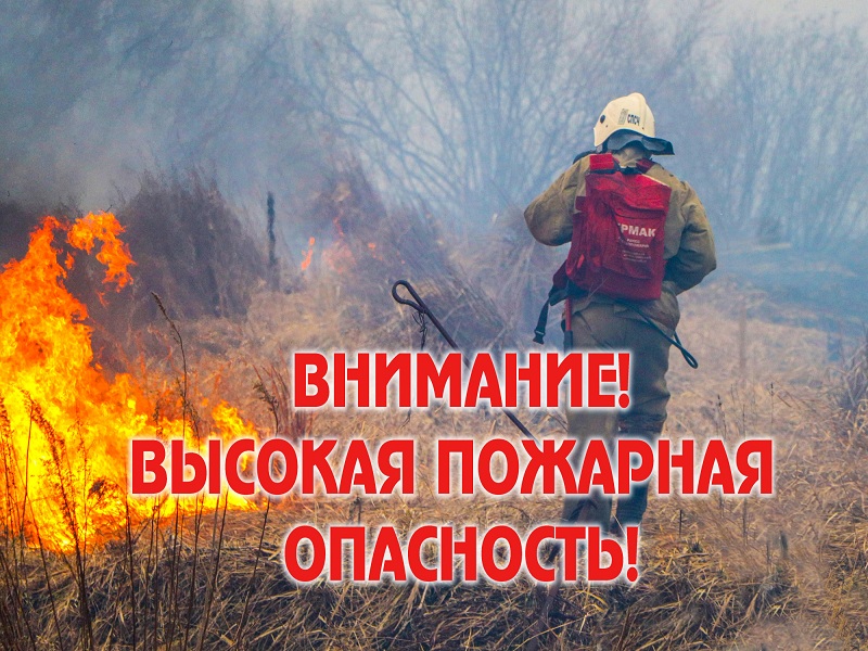 В Алтайском крае в период с 07 по 13 мая 2024 года местами сохранится высокая пожароопасность (4 класс)..